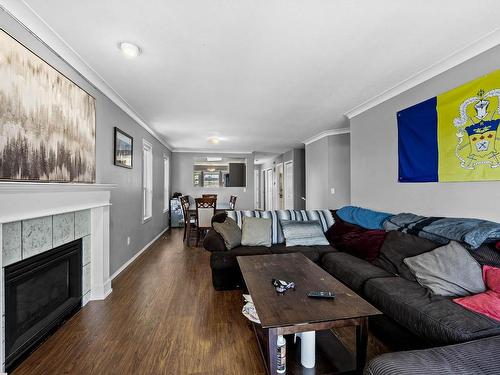 13-481 Monarch Crt, Kamloops, BC - Indoor Photo Showing Living Room With Fireplace