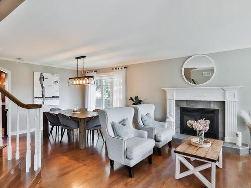 Salon - 1020 Rue Côté, Saint-Jérôme, QC - Indoor Photo Showing Living Room With Fireplace