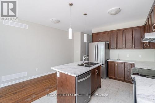 249 Louise Street, Welland, ON - Indoor Photo Showing Kitchen With Double Sink