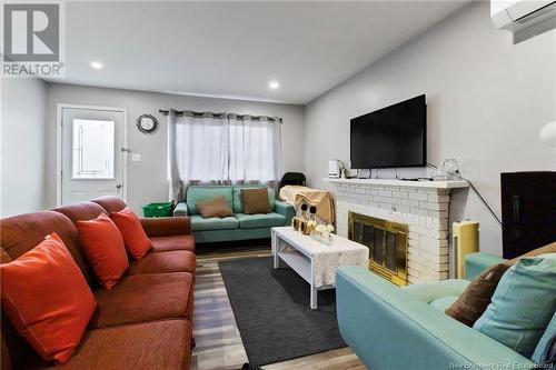 12 Mitchner Avenue, Moncton, NB - Indoor Photo Showing Living Room With Fireplace