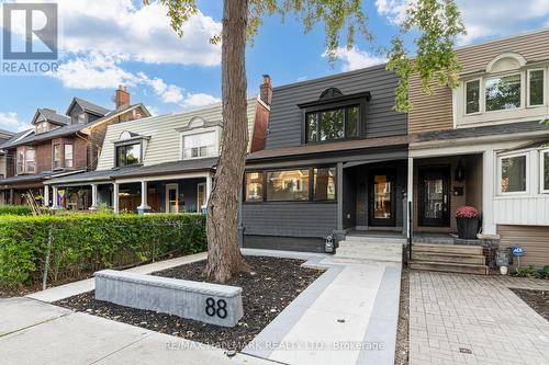 88 Greenwood Avenue, Toronto, ON - Outdoor With Deck Patio Veranda With Facade