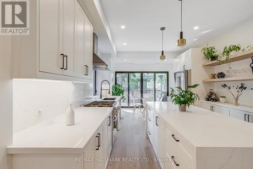 88 Greenwood Avenue, Toronto, ON - Indoor Photo Showing Kitchen With Upgraded Kitchen