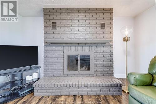 231 Detroit Line, Wheatley, ON - Indoor Photo Showing Living Room With Fireplace