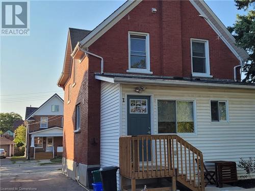 Rear of the building (this is the entrance for the main floor tenant) - 65 Betzner Avenue N Unit# 2, Kitchener, ON - Outdoor