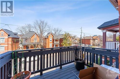 Front balcony off of unit #2 - 128 Flora Street, Ottawa, ON - Outdoor