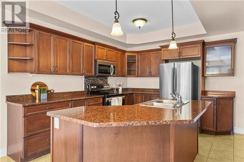 2310 Algonquin Unit# 29, Sudbury, ON - Indoor Photo Showing Kitchen With Double Sink