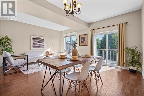 2310 Algonquin Unit# 29, Sudbury, ON - Indoor Photo Showing Dining Room