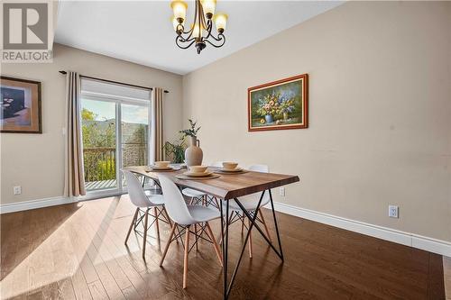 2310 Algonquin Unit# 29, Sudbury, ON - Indoor Photo Showing Dining Room