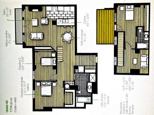 Plan (croquis) - 45-4574 Av. Du Parc, Montréal (Le Plateau-Mont-Royal), QC - Other