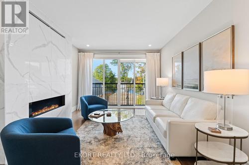 45 Bentley Crescent, Prince Edward County (Picton), ON - Indoor Photo Showing Living Room With Fireplace