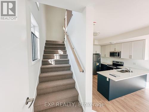 1504 - 160 Densmore Road, Cobourg, ON - Indoor Photo Showing Kitchen With Double Sink