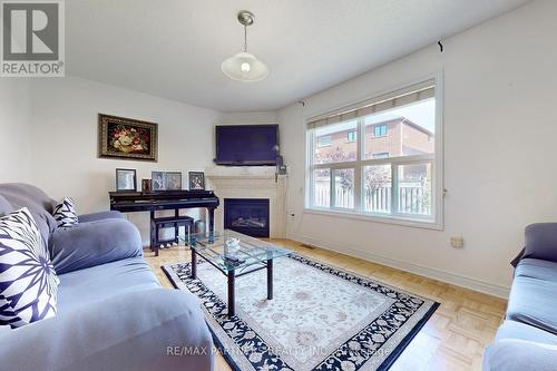 157 Manorheights Street, Richmond Hill, ON - Indoor Photo Showing Living Room With Fireplace