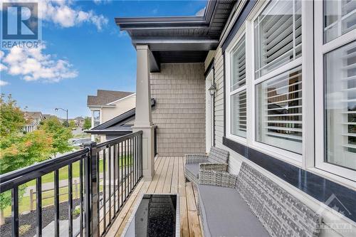 South Facing Balcony - 976 Shimmerton Circle, Kanata, ON - Outdoor With Balcony With Exterior