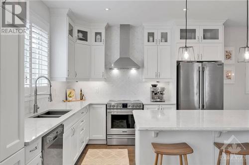 Kitchen View #2 - 976 Shimmerton Circle, Kanata, ON - Indoor Photo Showing Kitchen With Double Sink With Upgraded Kitchen