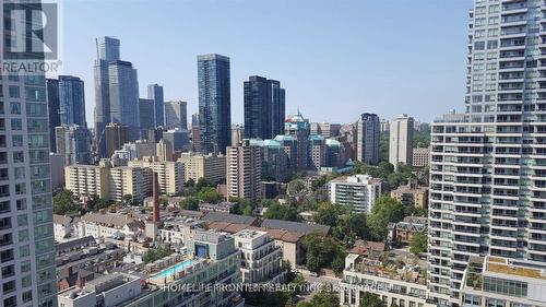 2310 - 159 Wellesley Street E, Toronto, ON - Outdoor With Facade