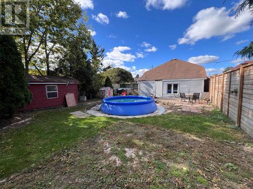 2 Pearl Street, London, ON - Outdoor With Above Ground Pool With Backyard