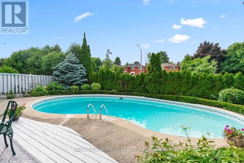 1983 Roy Ivor Crescent, Mississauga, ON - Outdoor With In Ground Pool With Backyard