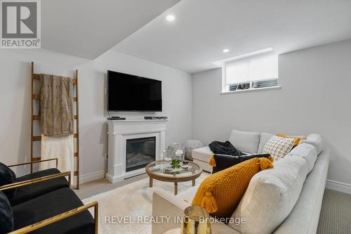 151 Heron Street, Welland, ON - Indoor Photo Showing Living Room With Fireplace