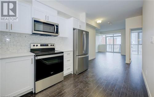 128 King Street N Unit# 809, Waterloo, ON - Indoor Photo Showing Kitchen