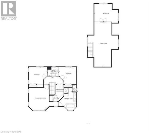 Second Level Floor Plan - 169 Trillium Drive, Port Elgin, ON - Other