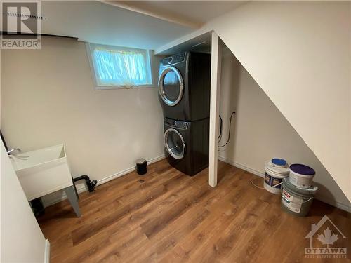 Lower Level Laundry - 211 Mcgillivray Street, Ottawa, ON - Indoor Photo Showing Laundry Room