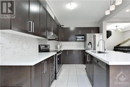 567 Paine Avenue, Kanata, ON - Indoor Photo Showing Kitchen With Stainless Steel Kitchen With Upgraded Kitchen