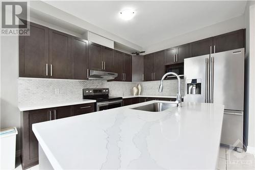 567 Paine Avenue, Kanata, ON - Indoor Photo Showing Kitchen With Stainless Steel Kitchen With Upgraded Kitchen