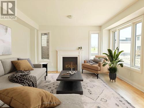 146 St Joseph Road, Kawartha Lakes, ON - Indoor Photo Showing Living Room With Fireplace