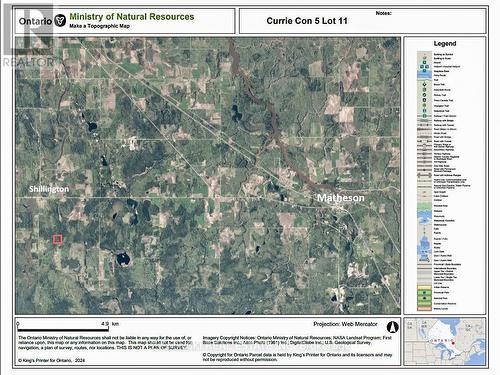 Currie Con 5 Lot 11, Black River-Matheson, ON 