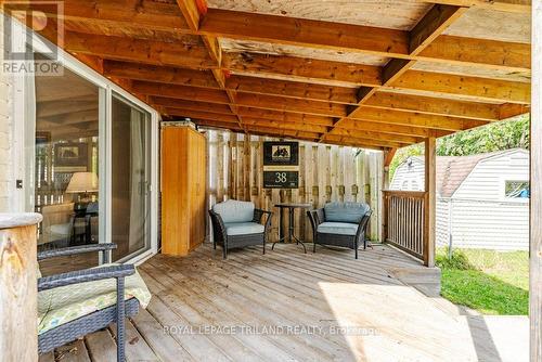 35 Caprice Crescent, London, ON - Outdoor With Deck Patio Veranda With Exterior