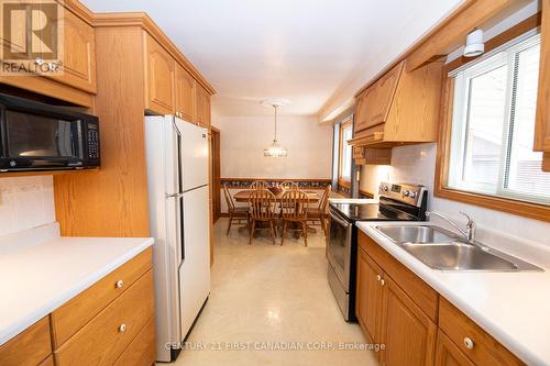 17 Stormont Drive, London, ON - Indoor Photo Showing Kitchen With Double Sink