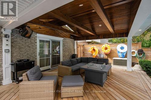 493 Wicklow Road, Burlington, ON - Outdoor With Deck Patio Veranda With Exterior