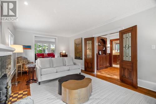 58 King Georges Road, Toronto, ON - Indoor Photo Showing Living Room With Fireplace