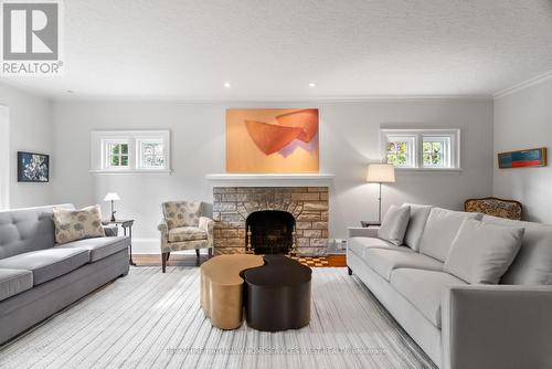 58 King Georges Road, Toronto, ON - Indoor Photo Showing Living Room With Fireplace