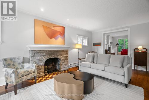 58 King Georges Road, Toronto, ON - Indoor Photo Showing Living Room With Fireplace