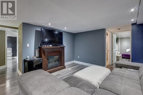 49965 Dingle Street, Malahide, ON - Indoor Photo Showing Living Room With Fireplace