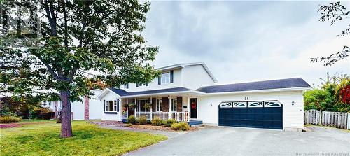 21 Melanie Drive, Quispamsis, NB - Outdoor With Deck Patio Veranda With Facade