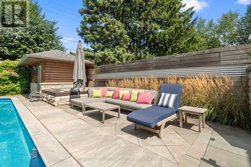 4 Evergreen Gardens, Toronto, ON - Outdoor With In Ground Pool With Deck Patio Veranda