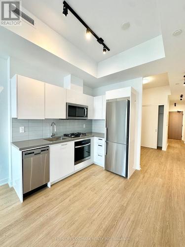 708 - 195 Mccaul Street, Toronto, ON - Indoor Photo Showing Kitchen With Stainless Steel Kitchen