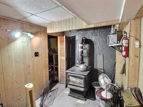 Den - 9 Av. Provencher, Rouyn-Noranda, QC - Indoor Photo Showing Other Room With Fireplace