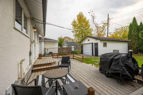 218 Morgan Crescent, Winnipeg, MB - Outdoor With Deck Patio Veranda With Exterior