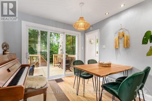 100 Noel Street, Ottawa, ON - Indoor Photo Showing Dining Room