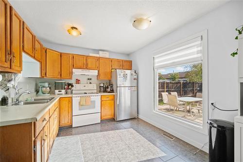 50 Hyatt Place, Winnipeg, MB - Indoor Photo Showing Kitchen With Double Sink