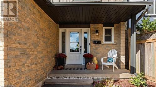 71 Garden Crescent, Brant, ON - Outdoor With Deck Patio Veranda With Exterior