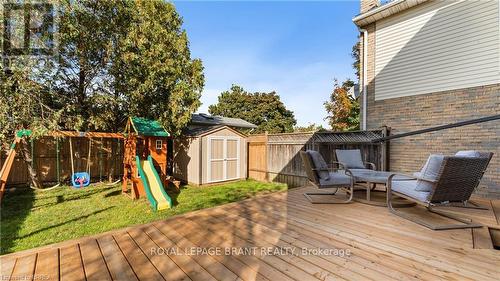 71 Garden Crescent, Brant, ON - Outdoor With Deck Patio Veranda With Exterior