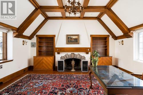 23 Dewbourne Avenue, Toronto, ON - Indoor Photo Showing Other Room With Fireplace