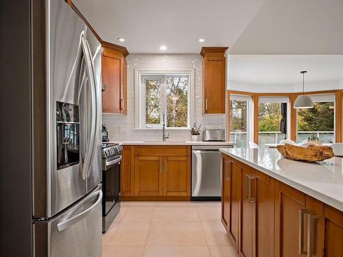 Kitchen - 272 Rue Du Sommet, Mont-Tremblant, QC - Indoor Photo Showing Kitchen With Upgraded Kitchen