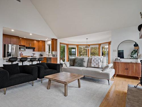 Salon - 272 Rue Du Sommet, Mont-Tremblant, QC - Indoor Photo Showing Living Room With Fireplace