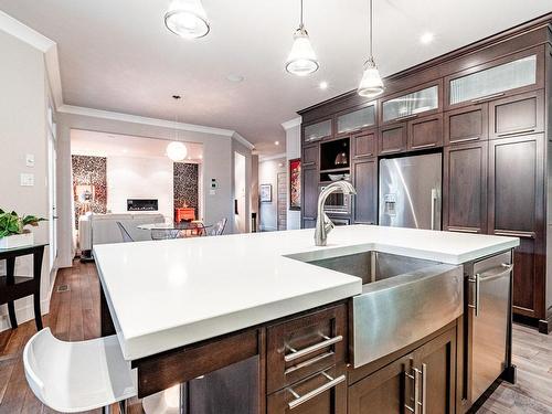 Cuisine - 2670 Rue Honoré-De Balzac, Sherbrooke (Les Nations), QC - Indoor Photo Showing Kitchen With Upgraded Kitchen