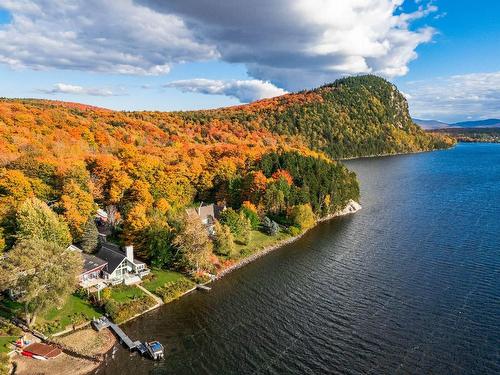 Photo aÃ©rienne - 188 Ch. Allard, Coaticook, QC - Outdoor With Body Of Water With View